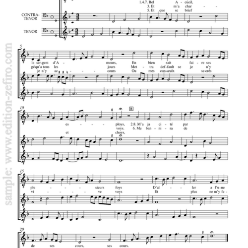 Antoine Busnois - Five French Songs