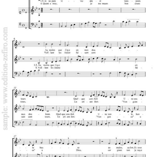 Antoine Busnois - Five French Songs (viols)