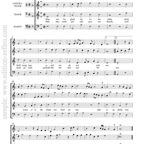 Four Tenorlieder : Ludwig Senfl