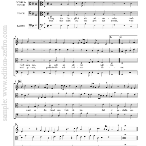 Four Tenorlieder : Ludwig Senfl (scored for viols)