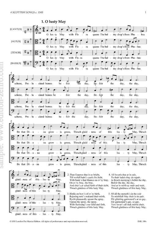 Four Scottish Songs c.1545 (viols)