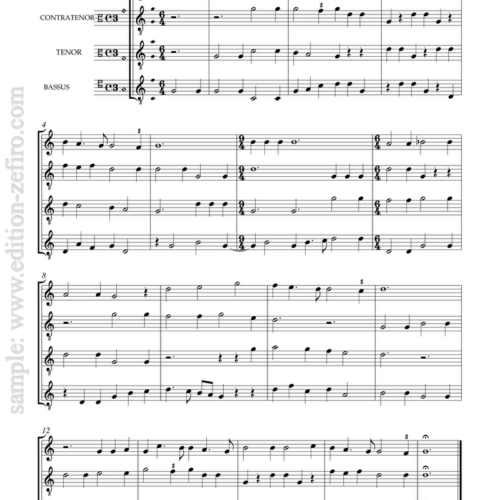 L'homme armé (4settings)