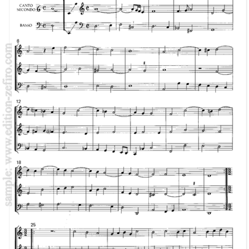 Salamon Rossi : Two Sonatas