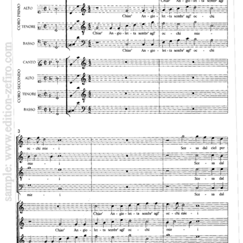 Giovanni Gabrieli : Chiar' Angioletta