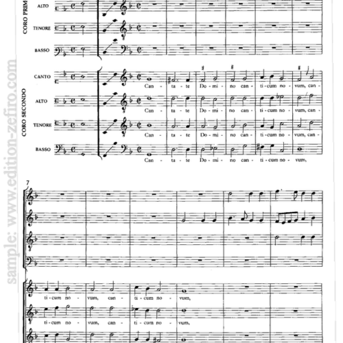 Giovanni Domenico Rognoni Taeggio - Cantate Domino