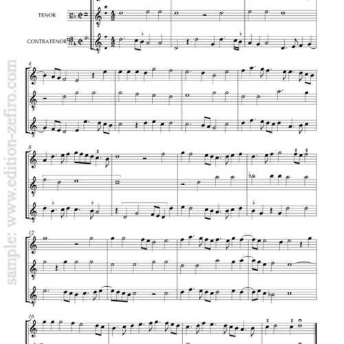 Alexander Agricola - Five Instrumental Pieces à3