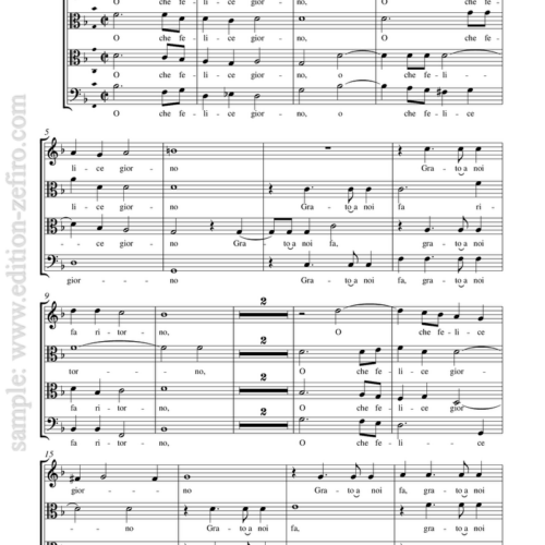 Giovanni Gabrieli - O che felice giorno (viols)