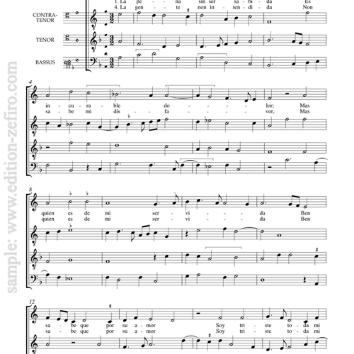 Vincenet - Two Songs à4