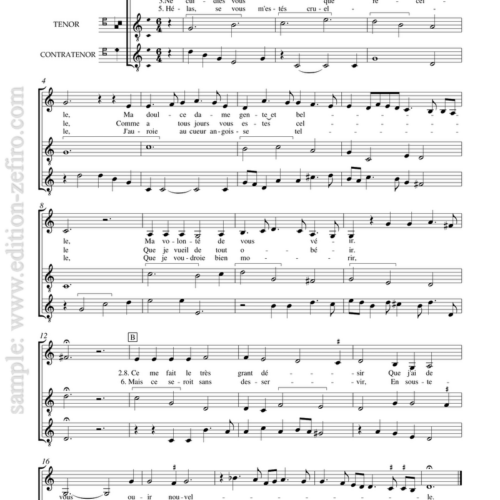 Eight Chansons : Gilles Binchois