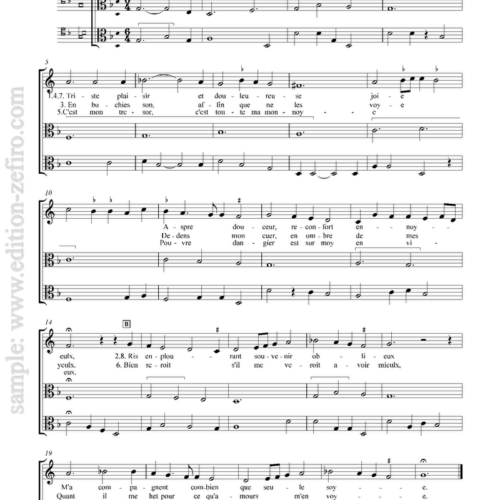 Eight Chansons (viols) : Gilles Binchois