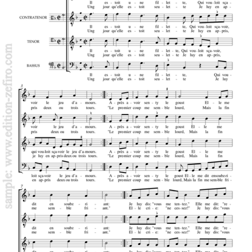 Clément Janequin - Two Chansons à4