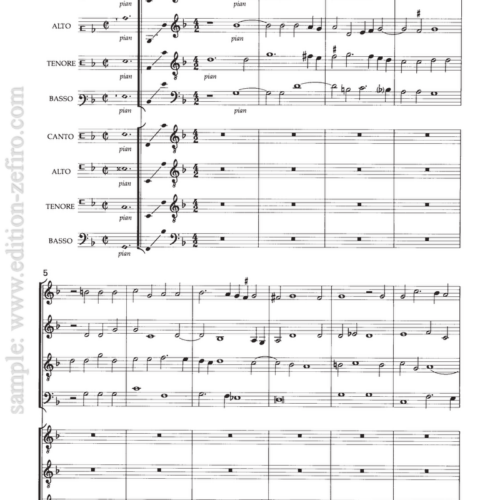 Sonata pian e forte à8 (1597) (score) - Giovanni Gabrieli