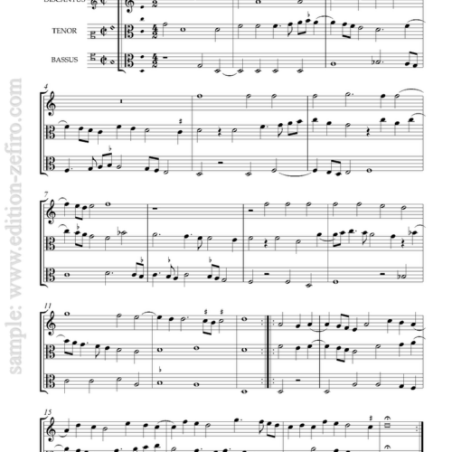 Five Secular Pieces à3 (viols)