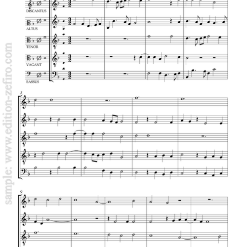 Ludwig Senfl - Vivo ego dicit Dominus à5