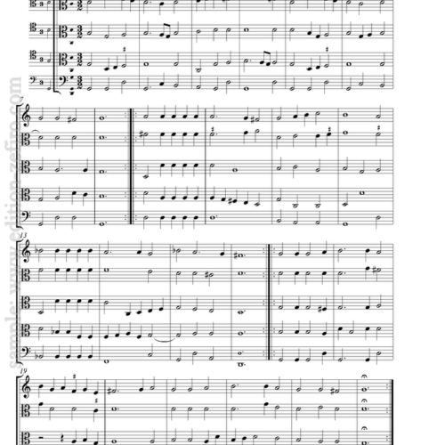 Valentin Haussmann - Paduan & Galliard 'Go from my window' and others (viols)