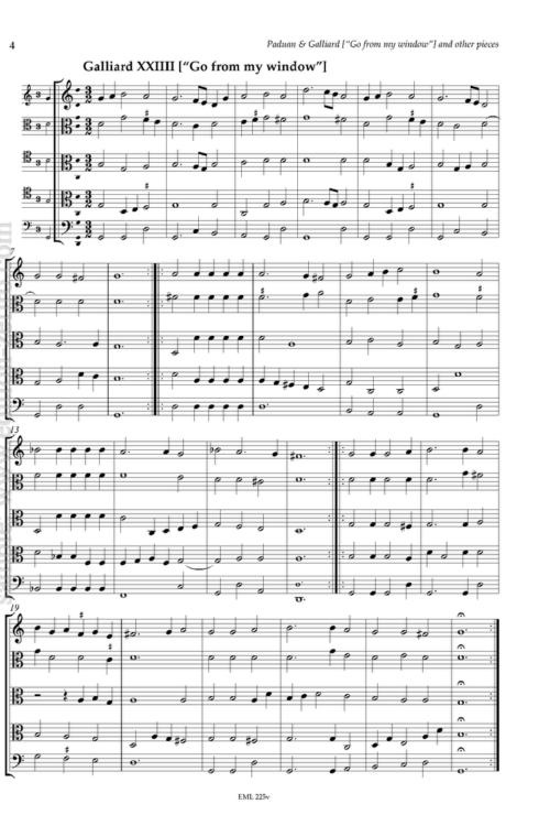 Valentin Haussmann - Paduan & Galliard 'Go from my window' and others (viols)