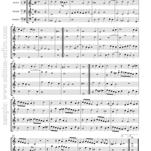 Melchior Franck - Four Pavans à4