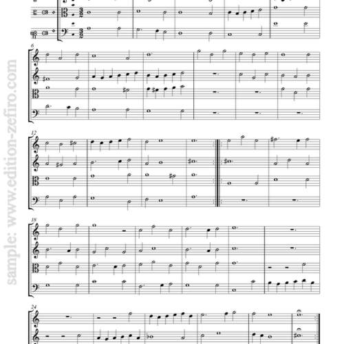 Giacomo Filippo Biumi - Four Arie di Corrente à4 (viols)