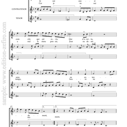 Guillaume de Machaut - Four Ballades