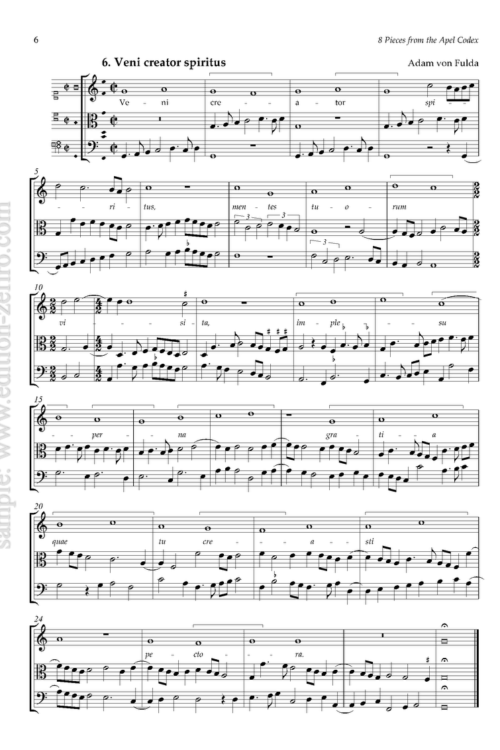 Eight Pieces from Apel Codex (viols)
