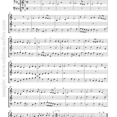 Johannes Martini and Heinrich Isaac - La Martinella à3