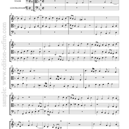 Johannes Martini and Heinrich Isaac - La Martinella à3 (viols)