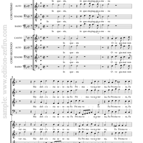 Orazio Vecchi : Two Dialoghi à8