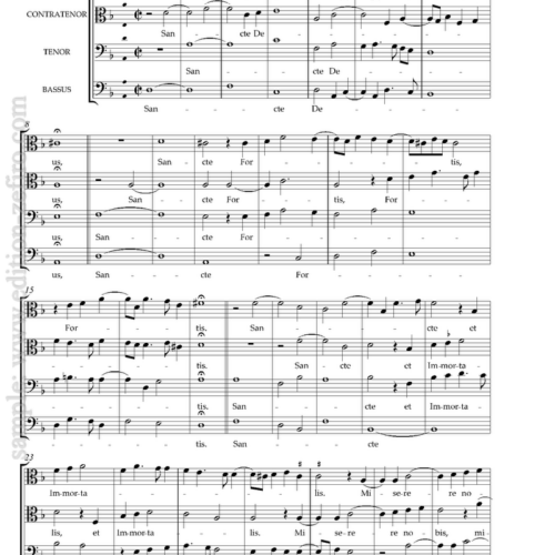 Sancte Deus - Thomas Tallis