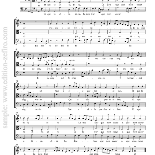 Alexander Agricola - Five Chansons à3 (viols)