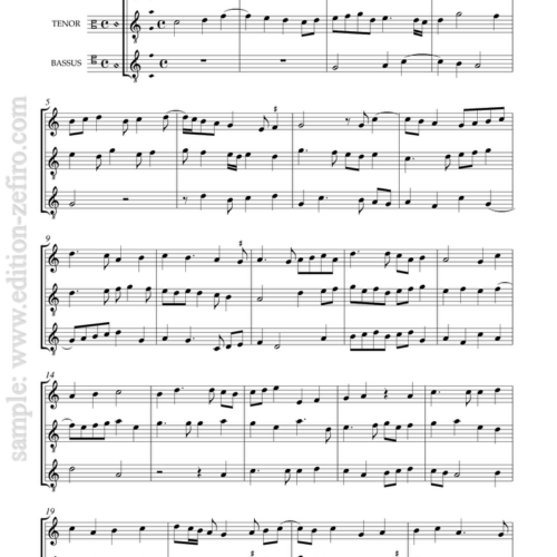 Girolamo Cavazzoni - Two ricercari à3