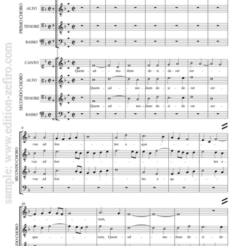 Giovanni Domenico Rognoni Taeggio - Quemadmodum desiderat