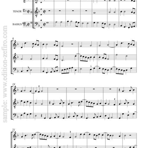 Gaspar de Weerbecke - Two Instrumental Pieces à3