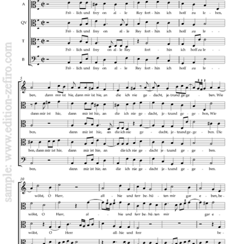 Roland de Lassus - Two Lieder à5 (viols)