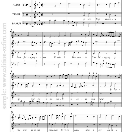 Je suis d'Alemagne (4 settings)