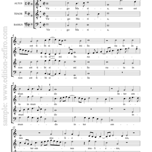 Gaspar van Weerbecke : Two Motets à4