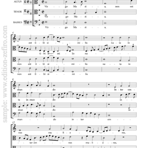 Gaspar van Weerbecke - Two Motets à4 (viols)