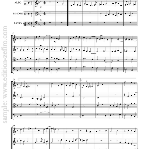 Giovanni Domenico Rognoni Taeggio - Two canzoni da sonar à4