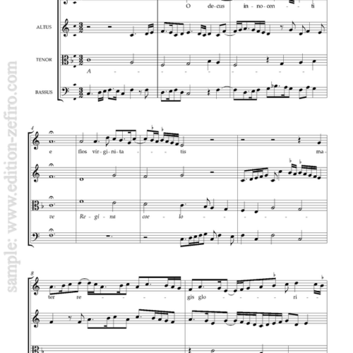 Ave Regina coelorum / O cecus innocentie (viols)