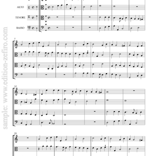 Giovanni Cavaccio : Two canzoni da sonar à4 (viols)