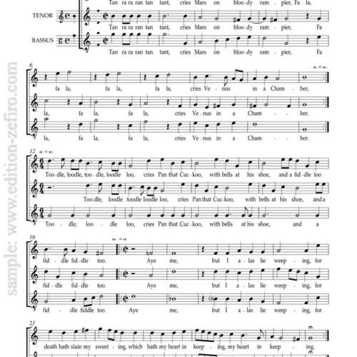 7 Airs or Fantasic Spirits (1608) - Thomas Weelkes