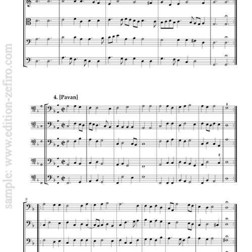 Five dances from the Lumley Books (viols)