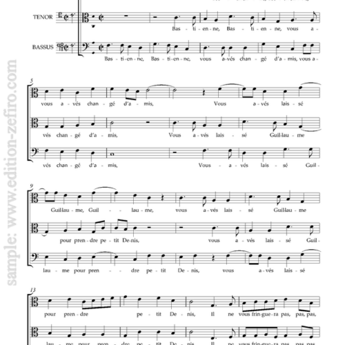 Two Anonymous Chansons Rustiques à3 (1593) (viols)