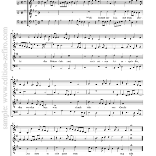 Ludwig Senfl : Five Tenorlieder à4