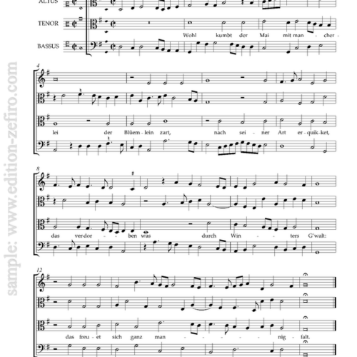 Ludwig Senfl : Five Tenorlieder à4