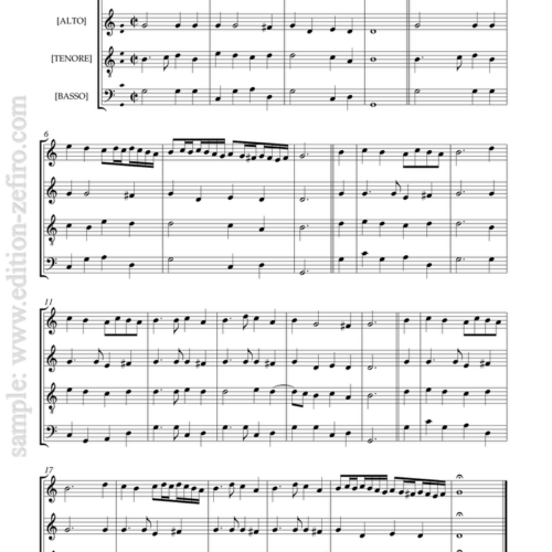 Five Italian Dances à4