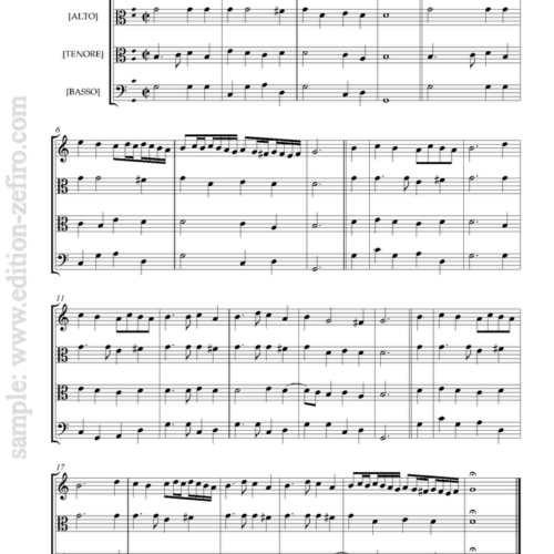 Five Italian Dances à4 (viols)