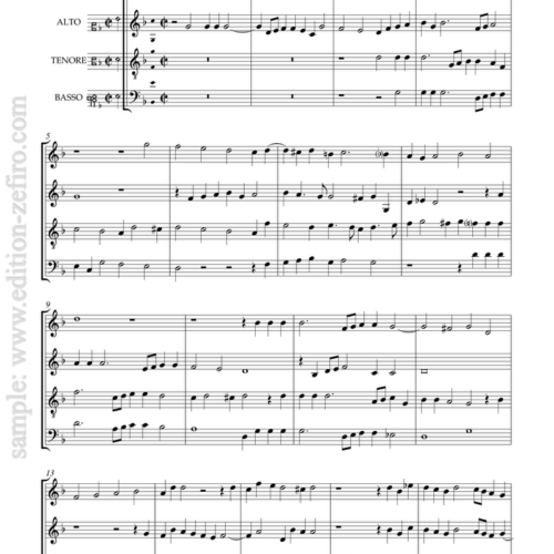 Antonio Mortaro : Two canzoni à4