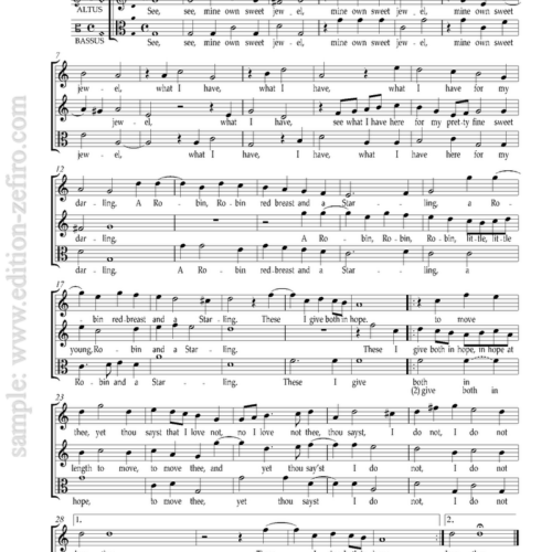 Thomas Morley : Five Canzonets à3 (viols)