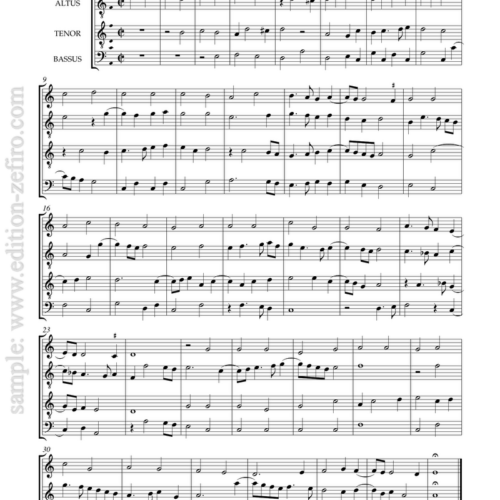 Pange lingua à4 (5 settings)