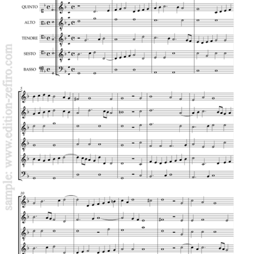 Cristoforo Malvezzi - Two Sinfonie à6